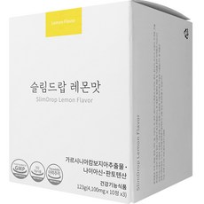 슬림드랍 가르시니아 다이어트 레몬맛 발포 비타민 123g, 30정, 1개