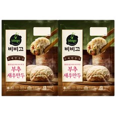 비비고부추새우만두509G, 2개, 509g
