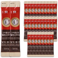 풍년보감 고려홍삼정 6년근 밸런스타임 홍삼스틱, 10g, 30포