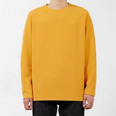 문컬렉션 남녀공용 엠보 스탠다드핏 링클프리 리버플 빅사이즈 긴팔 티셔츠 M~3XL