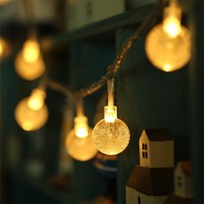 모던홀릭 LED 앵두전구 버블전구 라탄전구 별자리전구, 버블전구 50구 리모컨+USB타입