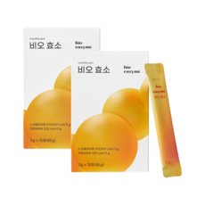 곡물 발효 효소 비오효소 3g, 2박스, 15포