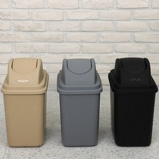 리빙패밀리 스윙휴지통 14L ~ 50L 5가지, 포함, 그레이, 스윙휴지통 50L