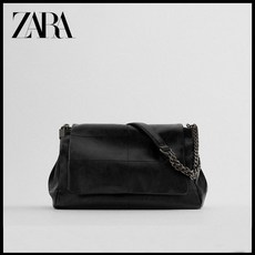 ZARA 자라 락 플랩 체인 숄더백+YAPOGI 진주핀