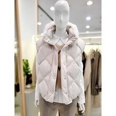 나이스클랍 폭스퍼 오리털 패딩 조끼a224pwd901