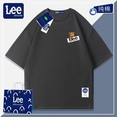 리아부테 썸머 반팔티셔츠 남2022ins 트렌드 주니어 오버사이즈 순면 반팔t