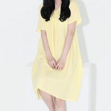 반팔원피스 파자마 여름 지지미 홈웨어 잠옷치마