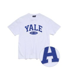 YALE 예일 23SS 2 TONE ARCH TEE ROYAL BLUE