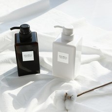 주방 욕실 샴푸 세제 리필통 공병 디스펜서 일반형 거품형 3가지사이즈, 화이트250ML