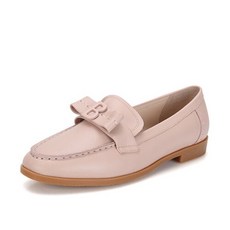바바라 양가죽 B로고 리본 로퍼 2cm BBF152PK