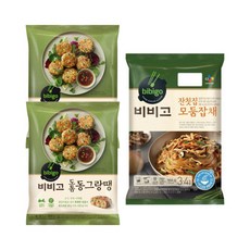 비비고 도톰동그랑땡560gx2개잡채 1봉 985EA3, 도톰동그랑땡560gx2개+잡채 1봉