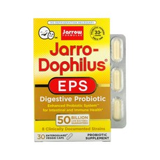 자로우 포뮬라 Dophilus EPS 다이제스티브 프로바이오틱스 500억 베지캡슐 30정, 2개