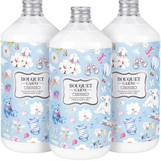 부케가르니 딥퍼퓸 섬유유연제 베이비파우더, 1000ml, 3개