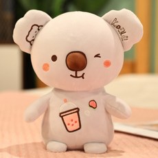 곰돌이 봉제인형 1pc 4560cm 큰 크기 부드러운 플러시 베개 카와이 코알라 곰 컵, 60cm, 5