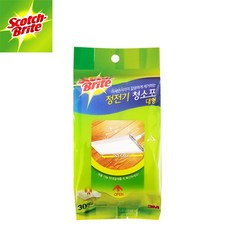 3M 정전기 청소포 대형 30매, 1개
