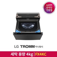 [LG][공식판매점] TROMM 미니워시 FX4KC (4kg), 폐가전수거있음