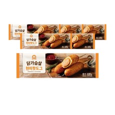 미트리 닭가슴살 현미 핫도그 100g, 6개