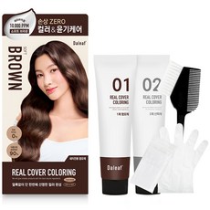달리프 세라바이옴 리얼 커버 새치전용 염모제 120g, 소프트브라운, 1개