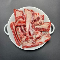 [고기선생] 살 많은 왕갈비 탕갈비 갈비탕 골프채갈비 등갈비 미티빽립 우대갈비 5kg(1kg X 5개) 1kg 초이스등급 바베큐용 탕용 찜용 대량구매 미국산, 1개, 1대씩 반절단 1kg (10cm ~ 15cm)