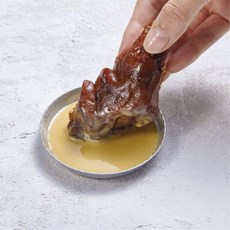두레식품 냉장 미니 족발 500g (뼈포함) / 불소스 & 냉채소스(증정) / 야식 혼술 안주 등산, 미니족발 500g, 1개