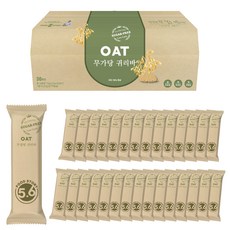 푸드스토리5.6 무가당 저당질 귀리바, 25g, 30개입