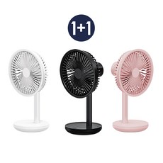 1+1 샤오미 SOLOVE 탁상용 선풍기 F5/ 총 2개 발송/ 빠른출고, 화이트