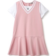 레노마키즈 여아용 레이어드 세일러 원피스 R2325O614