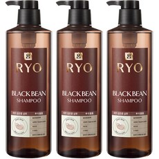 려 파주 검은콩 탈모 증상 완화 샴푸, 800ml, 3개