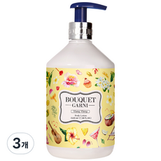 부케가르니 바디로션 일랑일랑향, 520ml, 3개