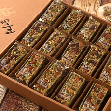 순강정 명품클래식 견과강정 45개입 견과류바 에너지바 강정바 고급선물 하루견과강정, 선물포장(선물백 포함-무료)