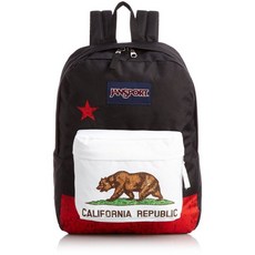 잔스포츠 클래식 슈퍼브레이크 백팩 California Republic, Multicolor, Multicolor