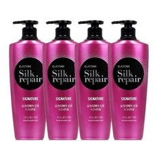 엘라스틴 실크리페어 샤이닝 샴푸 시그니처 550ml, 4개