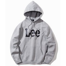 LEE 빅 트위치 루즈핏 후드 그레이
