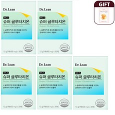 닥터린 슈퍼 글루타치온 30매 +블루베리마스크팩1매, 5박스+사은품, 5개