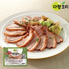 다향 [다향오리]녹차먹인 다향오리 허브갈릭 훈제슬라이스 400g×3팩, 3개, 400g