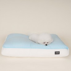 초코펫하우스 아이스 와플 강아지 방석, 블루