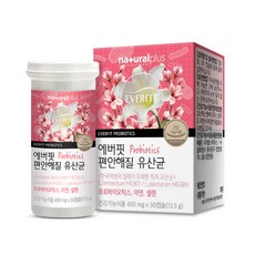 내츄럴플러스 에버핏 편안해질 질유래 유산균 50억보장 신바이오틱스 식물성캡슐, 30정, 1개