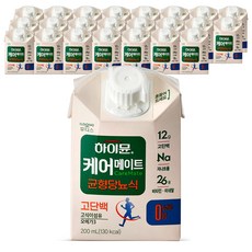 일동후디스 하이뮨 케어메이트 균형당뇨식, 24개, 200ml