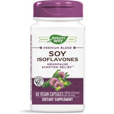 네이쳐스웨이 소이 이소플라본 100mg 비건 캡슐, 60개입, 1개