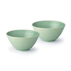 광주요 캐주얼라인 볼 17, 2개, 솔빛