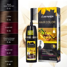고고윙 블랙 헤어 샴푸 염색 새치 샴푸 블랙모리, C1 브라운블랙 200ml x1