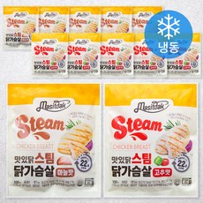 맛있닭 닭가슴살 스팀 100g x 2종 x 6팩 세트 (냉동), 1세트