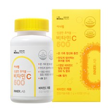 셀트리온 이너랩 상큼한 츄어블 비타민C 500 오렌지맛 120g, 1개, 60정