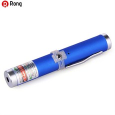 Rong 야외 스포츠용품 2022 휴대용 미니 레드 그린 USB 강력한 레이저 볼펜 201 5 메가와트 532nm 라인 500-1000m 레이저 범위 Dropshipping, 하나, 파란