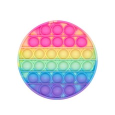 스퀴즈 스트레스볼 스퀴지 Fidget Toys 손가락 버블 프레스 릴리프 새로운 컬러 장난감 교육 완구 키즈 아기 짜기 센서 크리스마스 선물, [02] 2