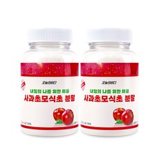 오늘의바디 사과초모식초 분말, 2개, 140g