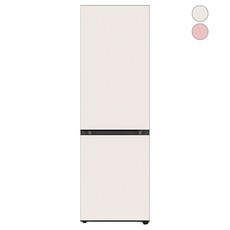 [색상선택형]LG 모던엣지 냉장고 오브제컬렉션 글라스 344L Q342AAA133, Q342GBB133S, 베이지(상단) + 베이지(하단)