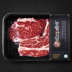 농협안심한우 등심 1등급 구이용 (냉장), 200g, 1팩