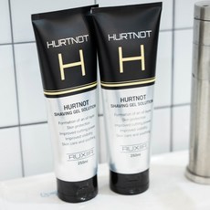 럭시르 허트낫 쉐이빙젤 솔루션 250ml 대용량 면도 크림 쉐이빙 부스터 폼 젤 250ml, 허트낫쉐이빙젤 1박스