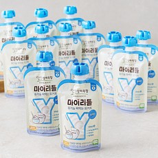 상하목장 유기농 인증 마이리틀 플레인 요구르트, 85g, 12개